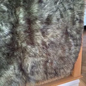 West Elm Faux Fur Throw